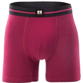 Resim Redzone Pamuk / Lycra Bordo Erkek Boxer 
