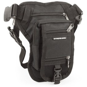 Resim Çok Gözlü Bel Bacak Motosiklet Kurye Çantası A2... 