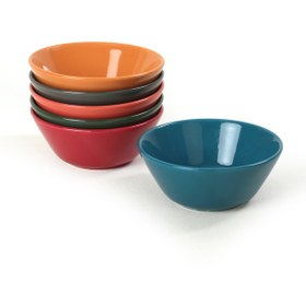 Resim Keramika Rainbow Hitit Çorba Kasesi 14 Cm 6 Adet 113/617 