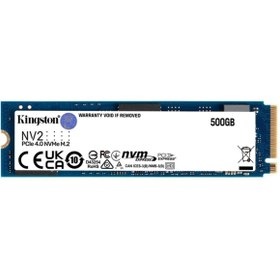 Resim KINGSTON SNV2S/500G, NV2, 500Gb, 3500/2100, Gen4, NVME PCIe M.2, SSD KINGSTON SNV2S/500G, NV2, 500Gb, 3500/2100, Gen4, NVME PCIe M.2, SSD