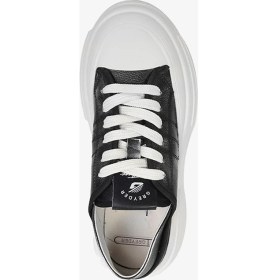 Resim Greyder Kadın Siyah Beyaz Hakiki Deri Sneaker Ayakkabı 4Y2SA33400 