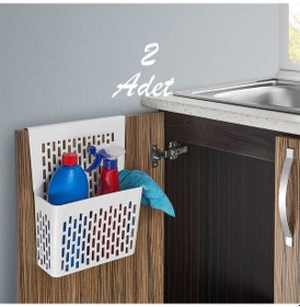 Resim Porsima Org-52 2li Asılabilir Dolap İçi Düzenleyici Organizer Bey Beyaz 