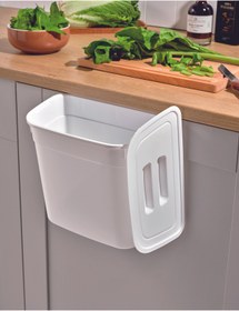 Resim Ovio Ev&Yaşam 7 Lt Mutfak Tezgah Üstü Ve Dolap Askılı Çöp Kovası Askılı Atık Kutusu 