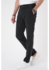 Resim Efor Comfort Beli Lastikli Rayon Karışımlı Siyah Jogger Pantolon P 1194 Siyah 