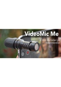 Resim Rode Videomic Me Akıllı Telefonlar için Ios ve Android Shotgun 