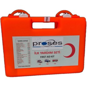 Resim Proses İş Güvenlik Proses İş Güvenliği İlk Yardım Seti 23 Parça - Acil Müdahale Seti 