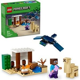 Resim LEGO Minecraft Steve'in Çöl Keşfi 21251 