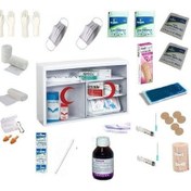 Resim Medikaltec İçi Dolu Plastik Ecza Dolabı 