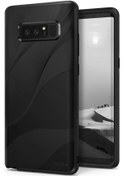 Resim Ringke Wave Galaxy Note 8 İle Uyumlu Kılıf Charcoal Black 