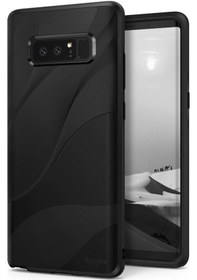 Resim Ringke Wave Galaxy Note 8 İle Uyumlu Kılıf Charcoal Black 
