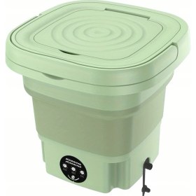 Resim Easy Trading 8l Taşınabilir Katlanabilir Mini Çamaşır Makinesi (Yurt Dışından) 