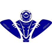 Resim GP Kompozit Yamaha R25 2019-2022 Uyumlu Tank Pad Seti Mavi 