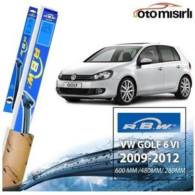 Resim Rbw Vw Golf 6 Ön ve Arka Silecek Takımı 2008-2012 
