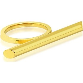 Resim Kuyumcudukkani Elişi Çubuklu Taşsız Yüzük-10359-g Gold 