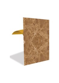 Resim Tink Kendinden Yapışkanlı Açık Kahve Mermer Desenli Pvc Panel 41x62 Cm 