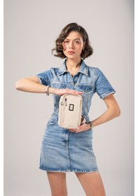 Resim Ççs Erkek Çapraz Çanta Ccs17987 Bej Bej 