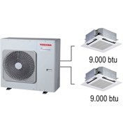 Resim Toshiba 2m Multi Kaset Tipi Klima 9.000 9.000 Btu/h 