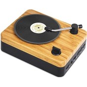 Resim Ko-star Nostaljik Çalar Desenli Taşınabilir Hoparlör - Bt5.3 + Aux + Tf Kart Desteği, 1200mah Pil, Açık Ahşap Rengi 