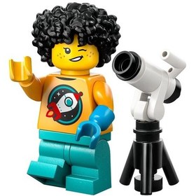 Resim Lego Minifigür 71048 Seri 27 - 04 Telescope Kid 