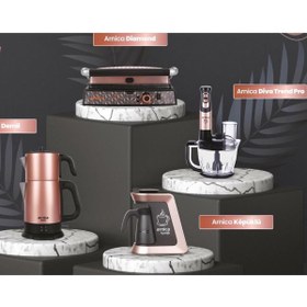 Resim Arnica ST90006 Rose 4'lü Elektro Çeyiz Seti 