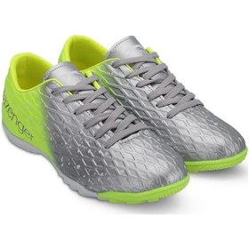 Resim Slazenger Gri Futbol Erkek Çocuk Halı Saha Ayakkabı Gri 