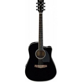 Resim Ibanez PF15ECE-BK Elektro Akustik Gitar 
