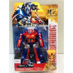 Resim Transformers Optimus Prime Dönüşen Oyuncak Robot Araba 