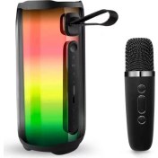Resim Zengezur Newface Pluse 5 Mikrofonlu Rgb Kablosuz Hoparlör - Siyah 