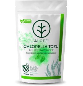 Resim Chlorella Tozu 50g | %100 Doğal & Vegan Detoks Süper Gıdası | ALGEE® 