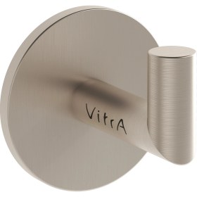 Resim VitrA Origin A4488434 Tekli Askı, Fırçalı Nikel 