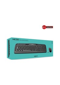 Resim Logıtech Mk330, 920-003988, Kablosuz, Türkçe Q, Klavye Mouse Set 12934554 