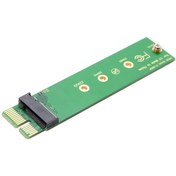 Resim Ngff M-Key Nvme Ahcı Ssd Pcı-E 3.0 1X X1 Dikey Adaptör 