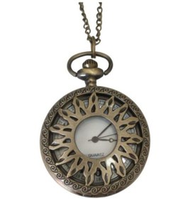 Resim Klasik Kuvars Köstekli Cep Saati Bronz Antika Kolye Zincirli Hot 554020209 