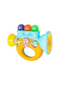 Resim Jlg-855-38a Işıklı Ve Müzikli Trompet -vardem 