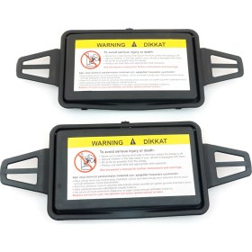 Resim Bross Otomotiv BDP524 Mercedes W211 İçin Siyah Renk Güneşlik Ayna Kapağı Sağ ve Sol 2108102510 