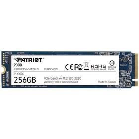 Resim Patriot P300 M2 256 GB M.2 1100 MB\u002Fs 1700 MB\u002Fs SSD 