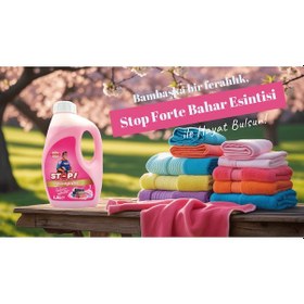 Resim Stop Forte 2'li Çamaşır Yumuşatıcı 1.5 Litre Bahar Esintisi 