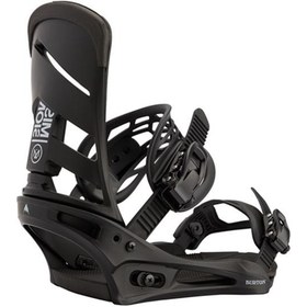 Resim Burton Mission Re:flex Snowboard Bindings Erkek Siyah Snowboard Bağlaması 