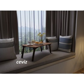 Resim Falez Laptop Sehpa Çalışma Kahvaltı Masası 