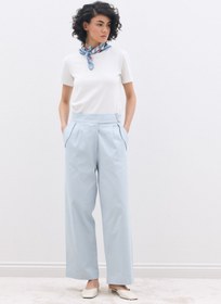 Resim Gabardin Pantolon Bebe Mavi - Bebe Mavi / 36 
