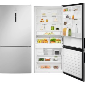 Resim Electrolux LNT7MD58X Twintech No-Frost 588 Lt 84 cm Alttan Donduruculu Buzdolabı D Enerji Sınıfı Inox 