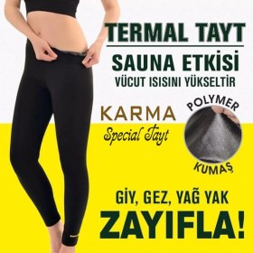 Resim Dr. Cornell Termal Sauna Tayt Sauna Etkili Terleme Taytı Sweat Sweet Sauna Pro Extra Terleten Termal Tayt 