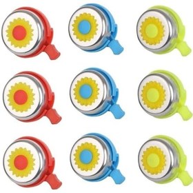 Resim Bisiklet Zil Çiçekli Ekonomik Set 9 Lu Paket Kırmızı 