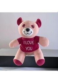 Resim Uyku Arkadaşı Peluş Ayıcık 35 Cm Pembe 