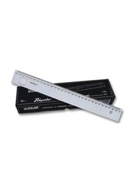 Resim Yıldızlar 010 Mercekli Plastik Cetvel 30 CM Şeffaf 