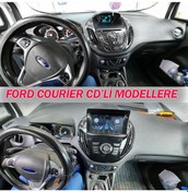 Resim Ford Courier Ekranlı Model 2014-2023 10 İnç 8-128 Pro Model Qled Ekran 9" 