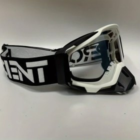 Resim Willowhaven 2023 Ergonomik Motosiklet Gözlüğü Anti Kayış Beyaz Kırmızı Grafikli Tpu 