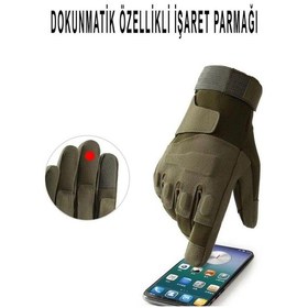 Resim Koruyucu Tam Parmak Touch Uyumlu -motorcu-bisiklet-spor-outdoor-eldiven Sürüş Eldiveni 