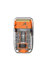 Resim Trina Professional Sakal Tıraş Makinesi Turuncu Ergonomik ve Transparan Tasarım 