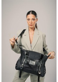 Resim Ççs Kadın Omuz Çantası Ccs18006 Std / Siyah Siyah 